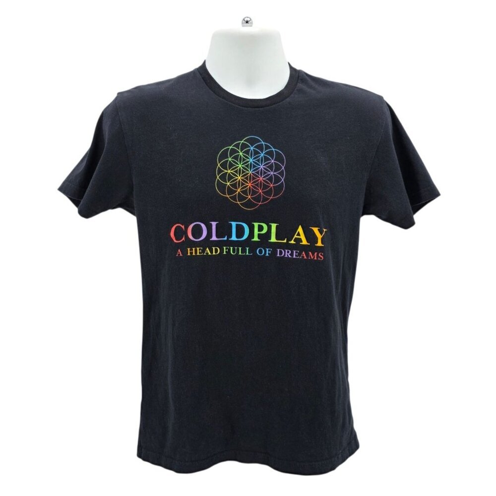Next Level Coldplay Mens Small T-Shirt A Head Full of Dreams World Tour 2017